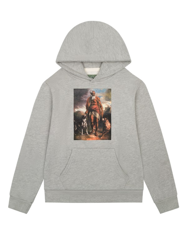 Black Lazarus Hoodie Grey