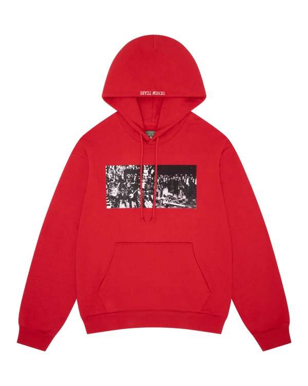 Black Entertainment Hoodie Red