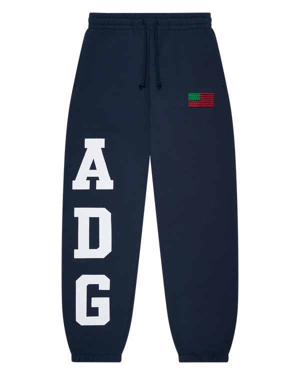 ADG Pan African American Flag Sweatpant Navy