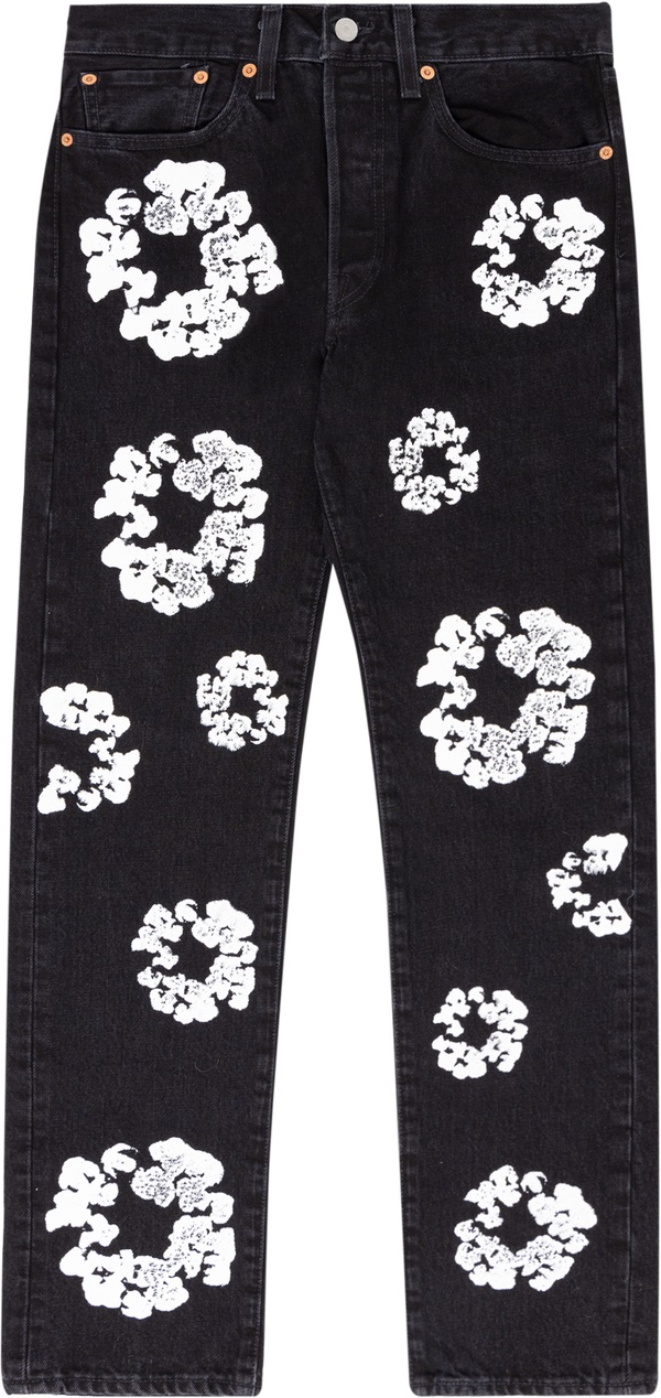 The Cotton Wreath Jean Black
