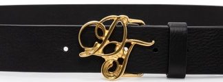 DT Metallic Gold Script Belt