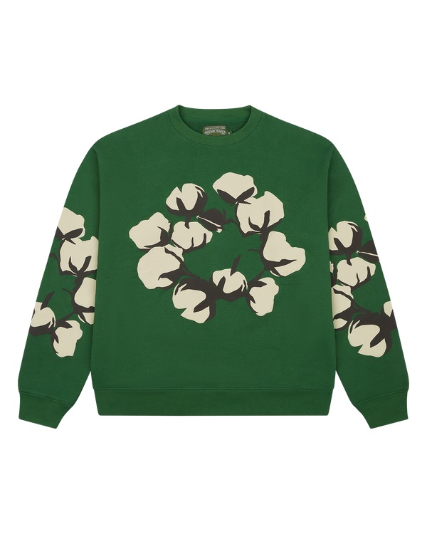 Cactus Tears Crewneck Green