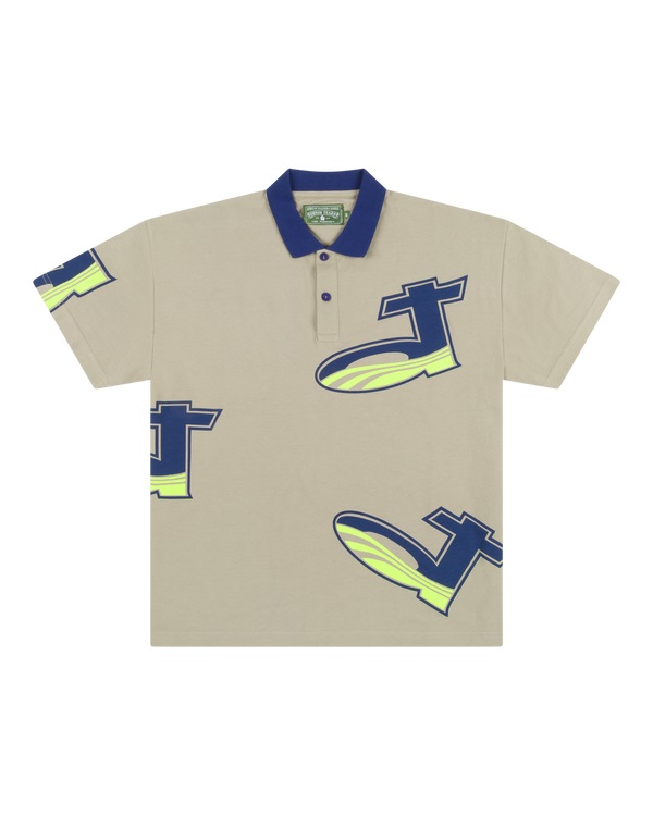 DT Pique Polo Grey