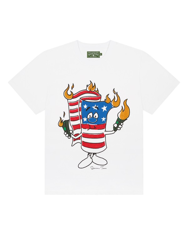 Firecracker Tee White