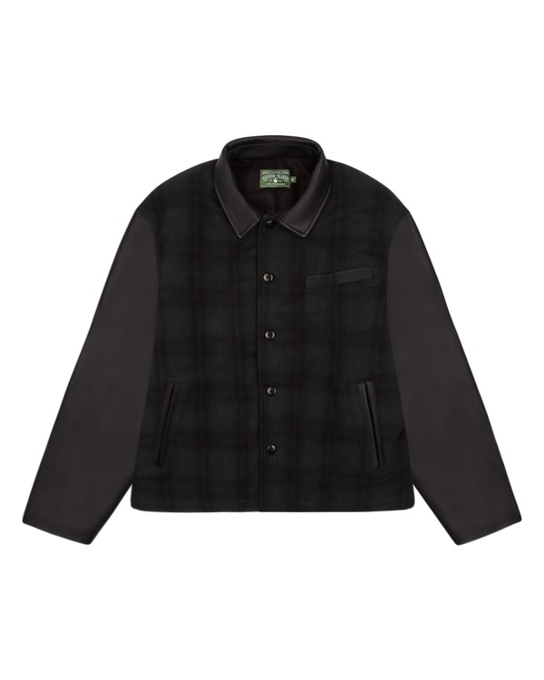 Black and Green Tartan Jacket