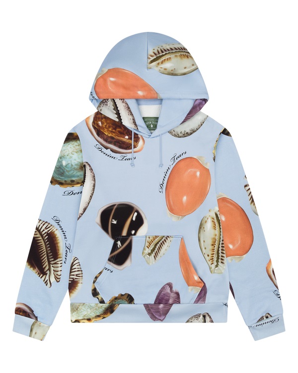 Shell Hoodie Blue