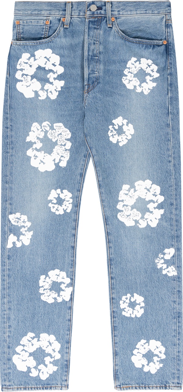 The Cotton Wreath Jean Light Wash