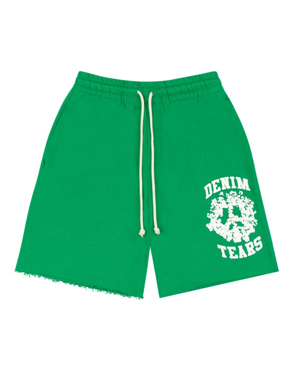 Denim University Sweat Shorts Green