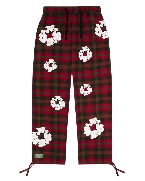 Cotton Wreath Pajama Pants