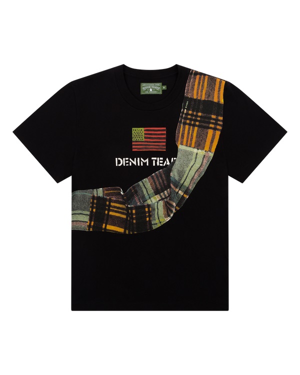 Tartan Sash Trompe L'oeil Tee