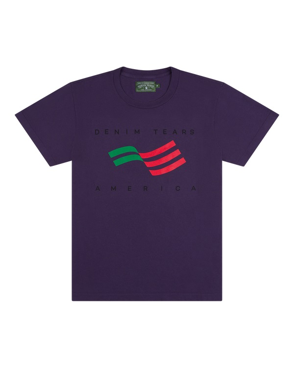 Denim Tears America Sportswear Tee Purple