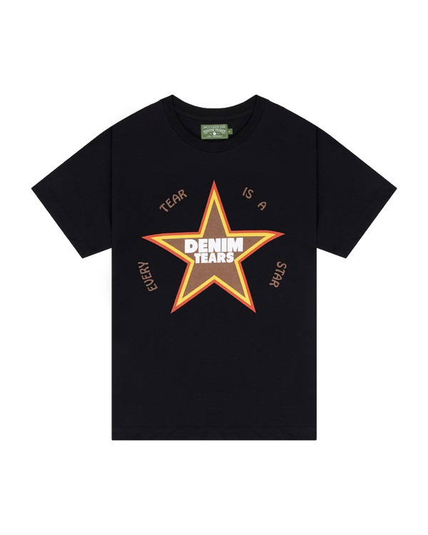 Every Tear Is A Star Tee Black