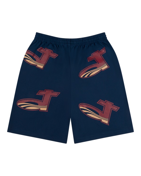 DT Pique Shorts Blue