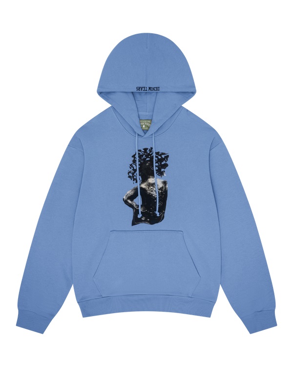 Ex-Slave Gordon Hoodie Dusty Blue