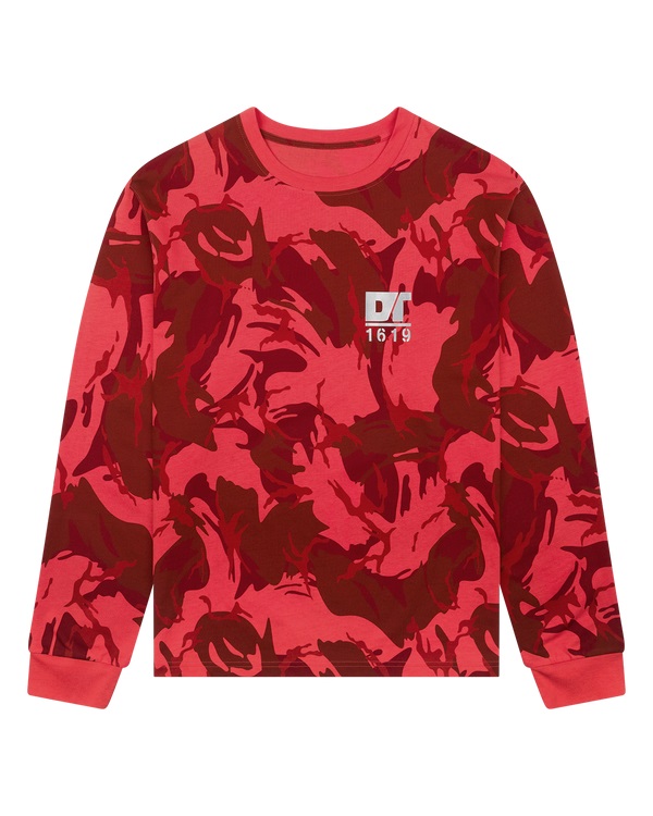 DT Outdoor Long Sleeve Tee Red