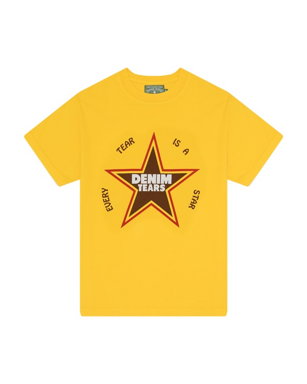 Every Tear Is A Star Tee Yellow