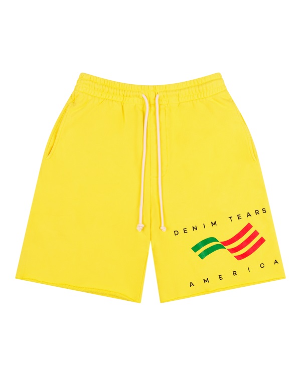 Denim Tears America Sportswear Shorts Yellow