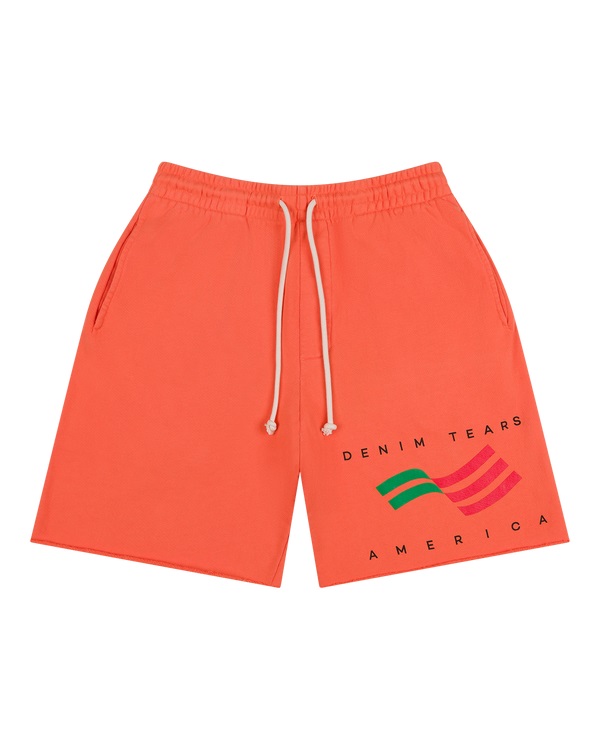 Denim Tears America Sportswear Shorts Orange