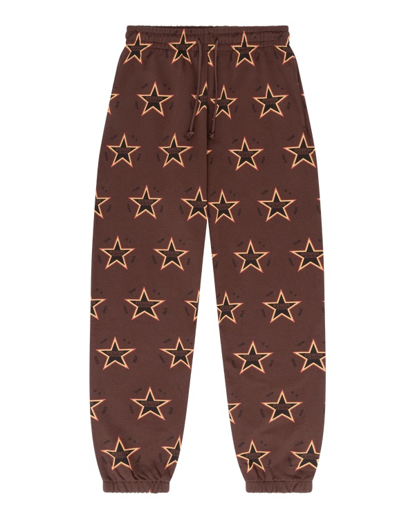 Every Tear Is A Star Sweatpants Brown