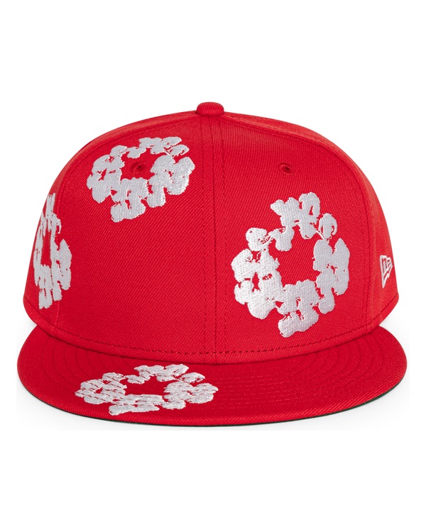 New Era Cotton Wreath 59/50 Red