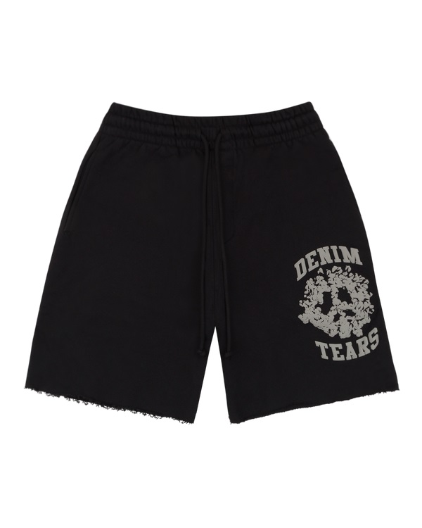 Denim University Sweat Shorts Black