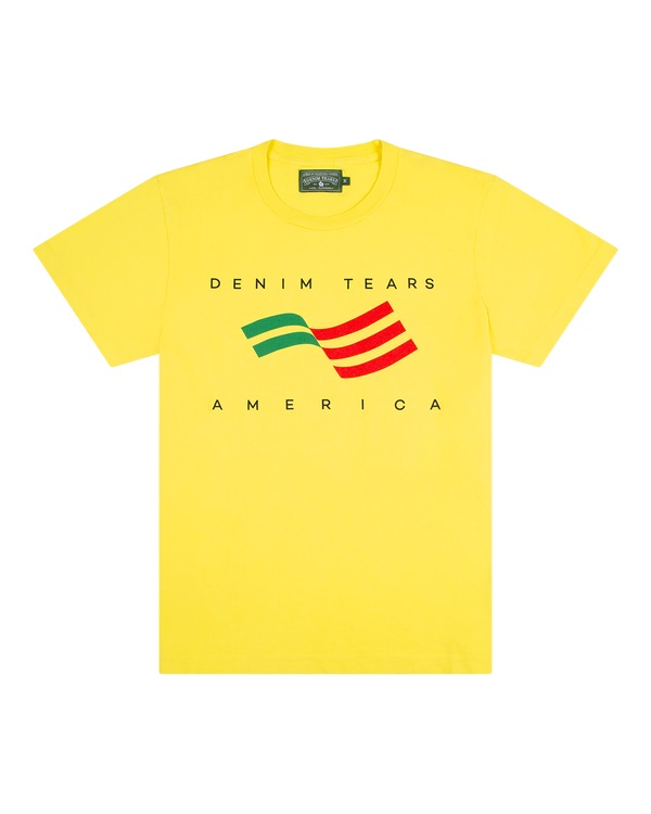 Denim Tears America Sportswear Tee Yellow
