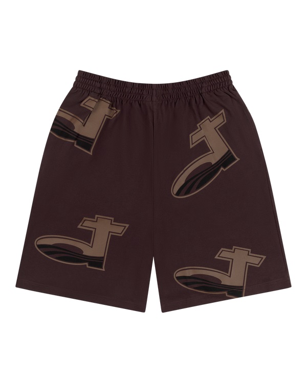 DT Pique Shorts Brown