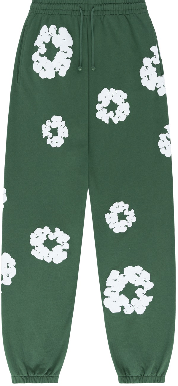 The Cotton Wreath Sweatpants Green