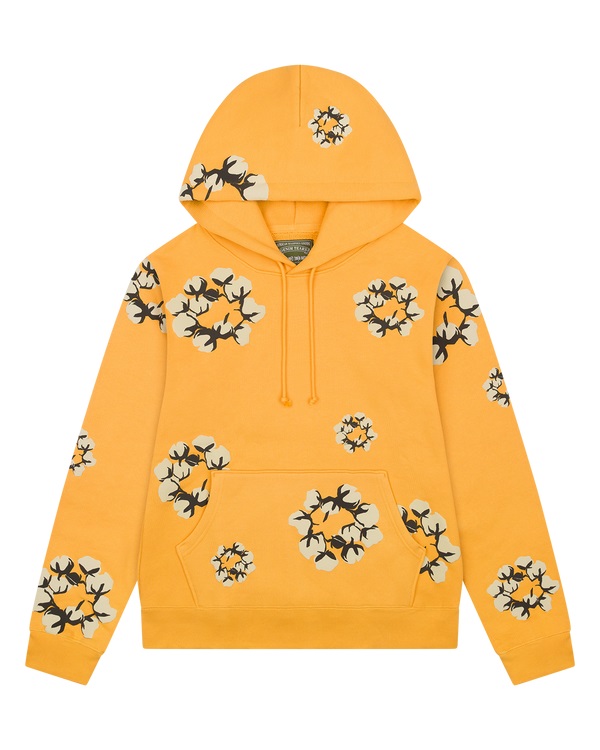 Cactus Tears Wreath Hoodie Yellow