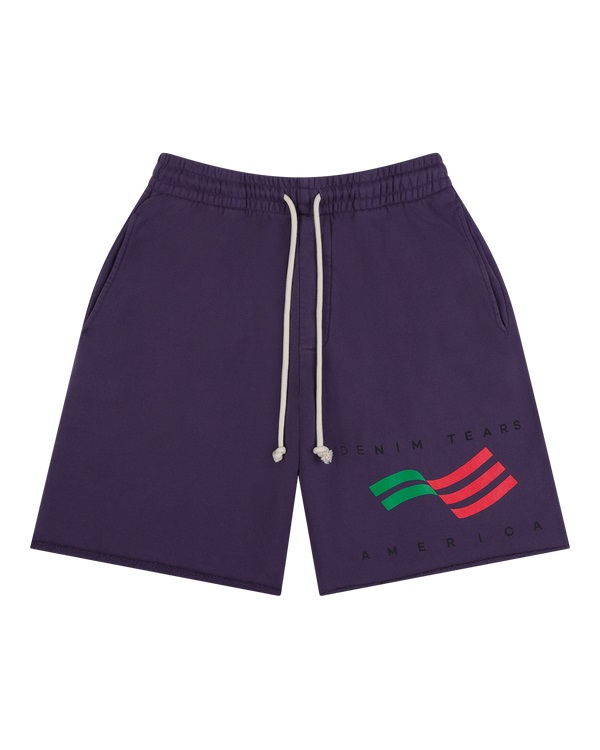 Denim Tears America Sportswear Shorts Purple