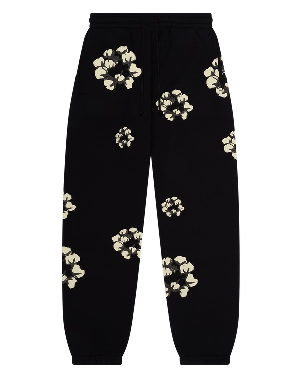 Cactus Tears Wreath Sweatpants Black